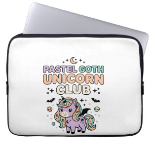 Capa Para Notebook Camiseta Gráfica Unissex Unicórnio Pastel Goth Uni