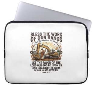 Capa Para Notebook Camiseta Jesus Mecânico Diesel Equipamento Pesado