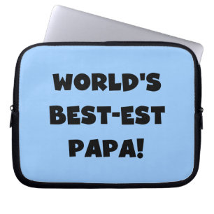 Capa Para Notebook Camisetas e presentes de Papa mais aptos do mundo 