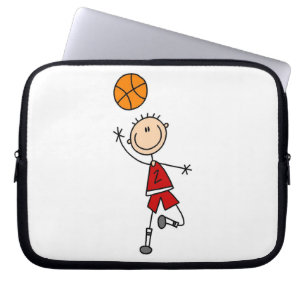 Capa Para Notebook Camisetas e Presentes do Jogador de Basquete Menin