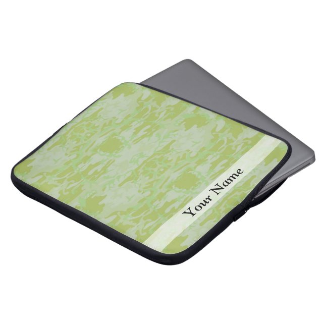 Capa Para Notebook Camo verde (Frente Topo)