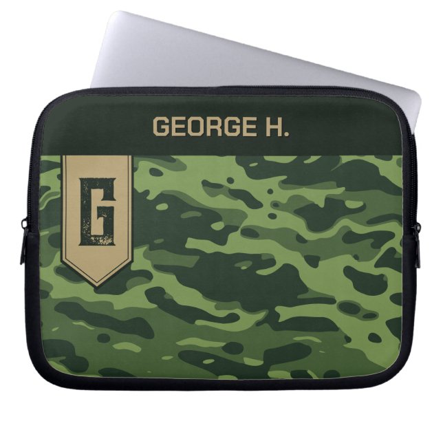 Capa Para Notebook Camouflage Pattern (Frente)