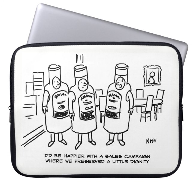 Capa Para Notebook Campanha de Vendas sem Dignidade (Frente)