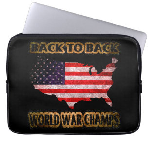 Capa Para Notebook Campeões Mundiais de Guerra Back to Back