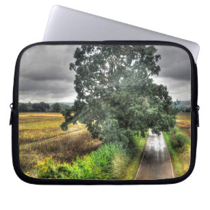 Capa Para Notebook Campo de fazenda, Prado, Pastagem, Paddock