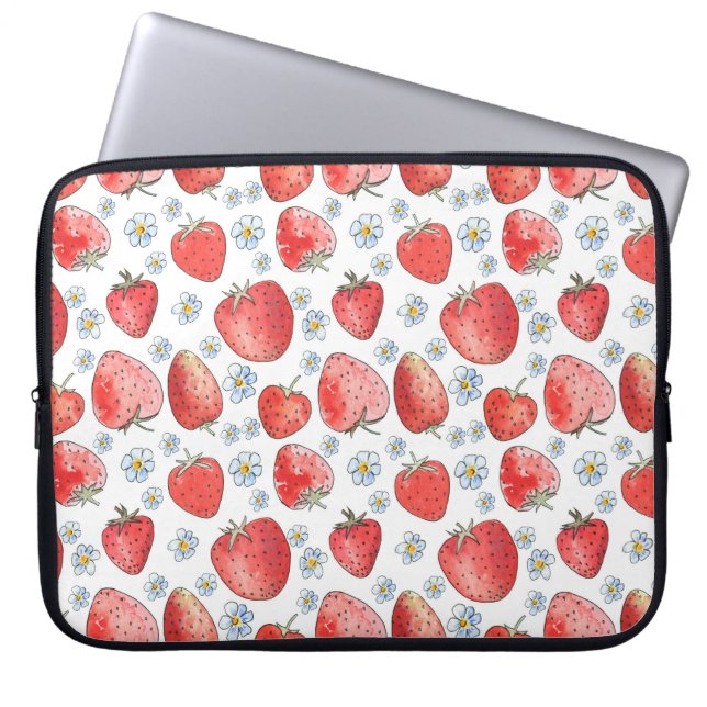 Capa Para Notebook Campos de Morango: Febre de Verão (Frente)