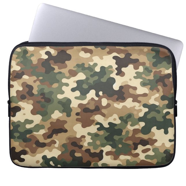 Capa Para Notebook Camuflagem (Frente)