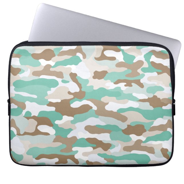 Capa Para Notebook Camuflagem Costeira (Frente)