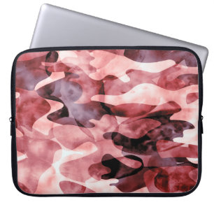 Capa Para Notebook Camuflagem de abstrato de aquarela: gravata-corant