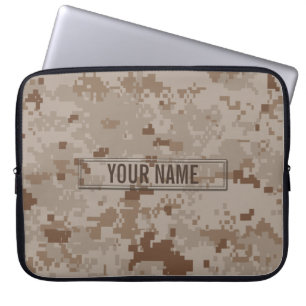Capa Para Notebook Camuflagem do deserto de Digitas customizável