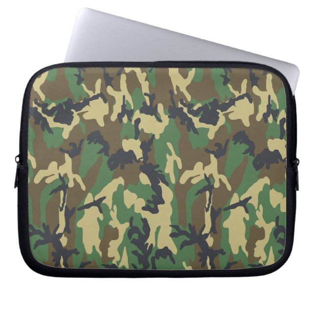 Capa Para Notebook Camuflagem Militar (Frente)