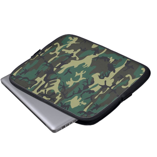 Capa Para Notebook Camuflagem Militar (Frente Inferior)