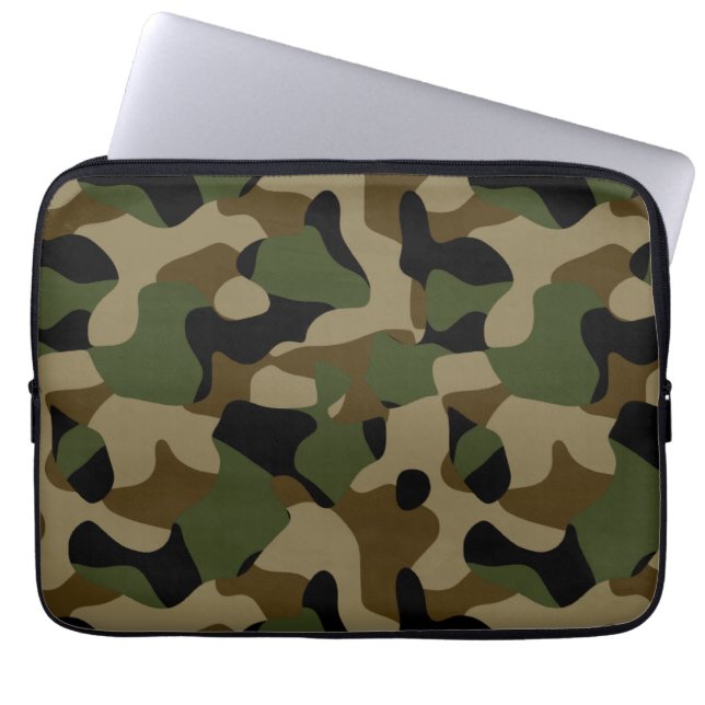 Capa Para Notebook Camuflagem Militar (Frente)