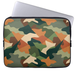 Capa Para Notebook Camuflagem tática de trincheiras