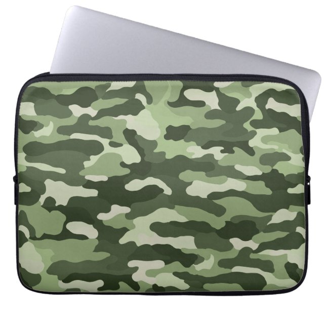 Capa Para Notebook Camuflagem Verde (Frente)