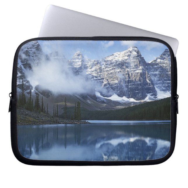 Capa Para Notebook Canadá, Alberta, Parque Nacional Banff, Lago (Frente)