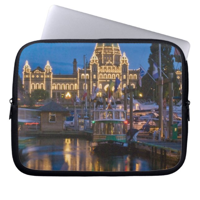 Capa Para Notebook Canadá, Colúmbia Britânica, Vitória, Interior (Frente)