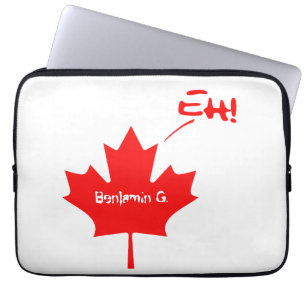 Capa Para Notebook Canadá Eh! Orgulho canadense engraçado