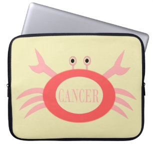 Capa Para Notebook Cancer - Sinal de estrela - Laptop