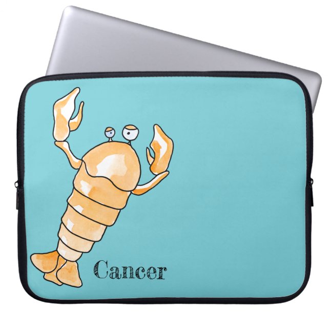 Capa Para Notebook Cancer Zodiac (Frente)
