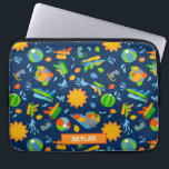 Capa Para Notebook Canhões de água balões de água padrão de crianças<br><div class="desc">Armas de água balões de água de verão da festa de piscina padrão personalizado das crianças.</div>