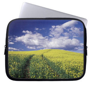 Capa Para Notebook Canola amarela no Condado de Whitman, estado de Wa