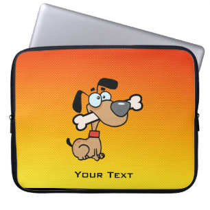 Capa Para Notebook Cão amarelo alaranjado dos desenhos animados