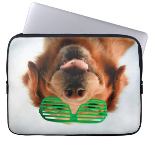 Capa Para Notebook Cão das imagens   de Getty com vidros