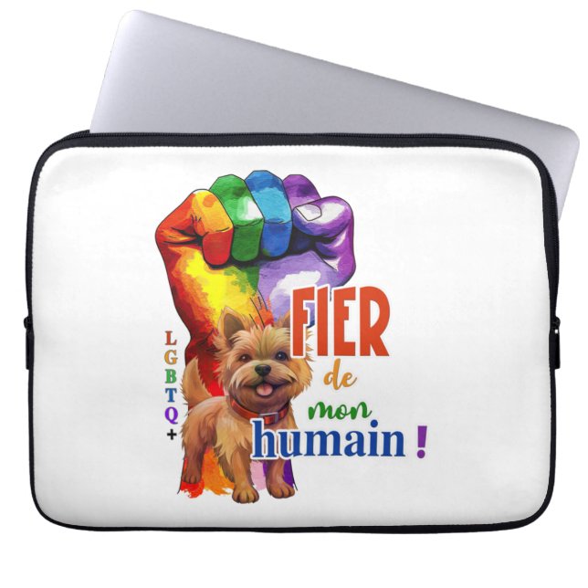 Capa Para Notebook cão Norwich Terrier (Frente)