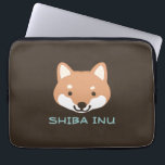 Capa Para Notebook Cão Shiba Inu com Texto Personalizado<br><div class="desc"></div>