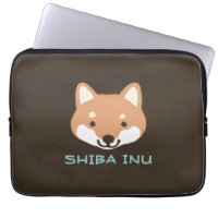 Cão Shiba Inu com Texto Personalizado