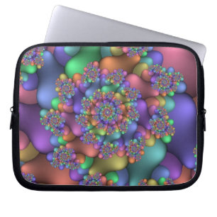 Capa Para Notebook Capa de Fractals (Carnaval)