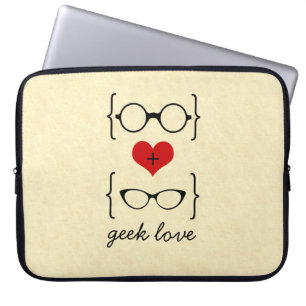 Capa Para Notebook Capa de Óculos Geeky