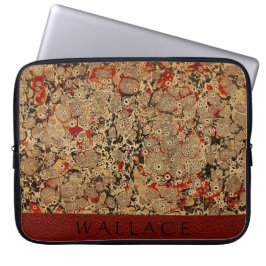 Capa Para Notebook Capa do livro marmoreada modelada vintage