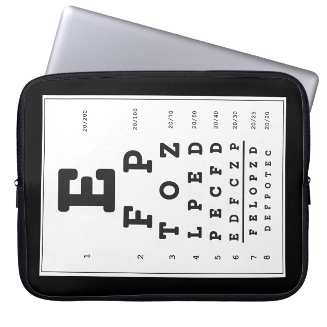 Capa Para Notebook Capa Superior do Lap do Gráfico de Olhos (Frente)