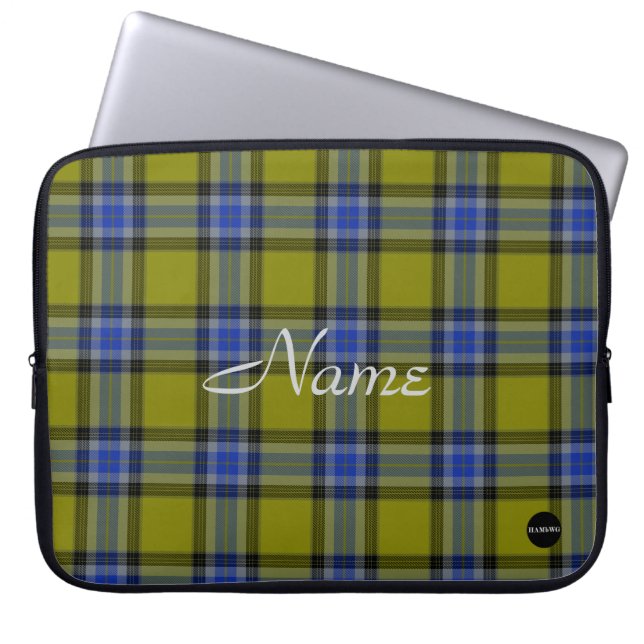 Capa Para Notebook Capas de computador - HAMbyWG Xadrez verde (Frente)