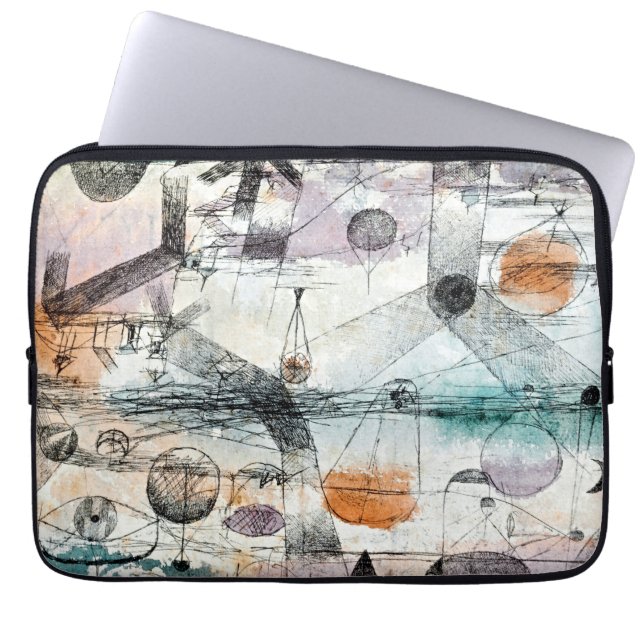 Capa Para Notebook Capas de Laptop com Geometria Abstrata Inspirada e (Frente)