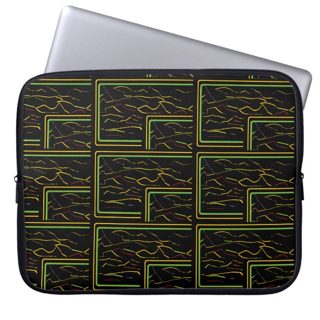 Capa Para Notebook Capas de Laptop de Neoprene MacBook Pro 15 polegad (Frente)
