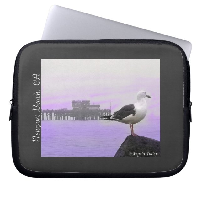 Capa Para Notebook Capas de Laptop Gaivota em Newport (Frente)