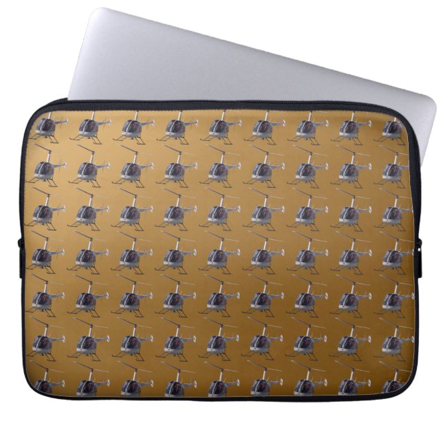 Capa Para Notebook Capas do Helicóptero com Bolsa de laptop do helicó (Frente)