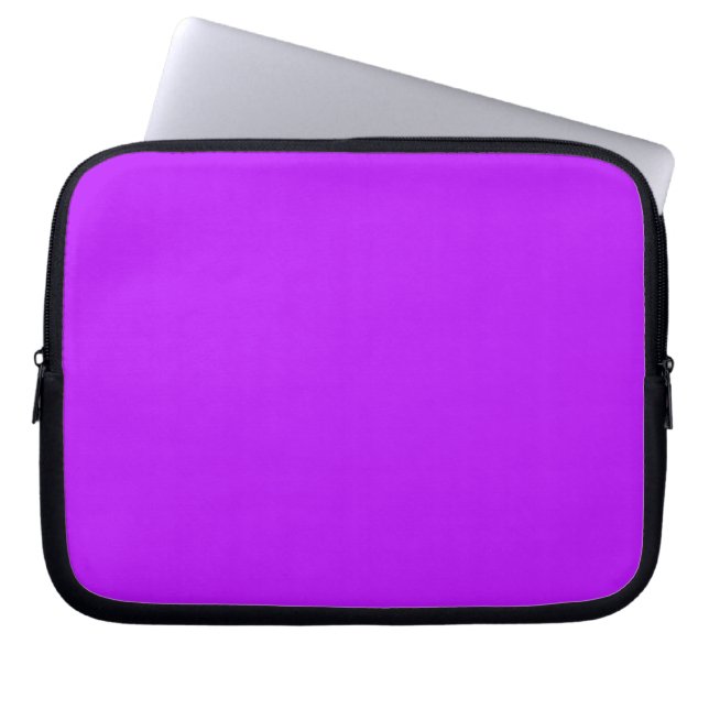 Capa Para Notebook Capinha de Computador Violeta Neon (Frente)