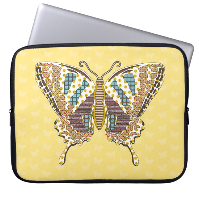 Capa Para Notebook Capinha de Laptop Andorinha Azteca (Frente)