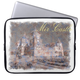 Capa Para Notebook Capinha de Laptop Arquitetura do Castelo de Mir na