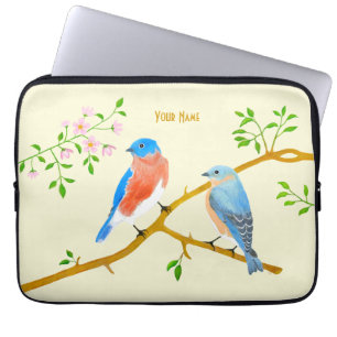 Capa Para Notebook Capinha de Laptop Azul-claros Amarelos