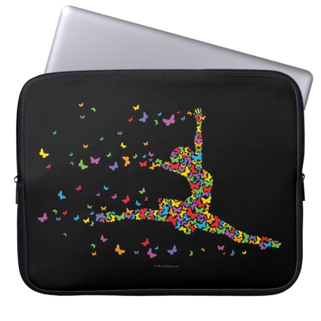 Capa Para Notebook Capinha de Laptop Butterfly Dancer (Frente)