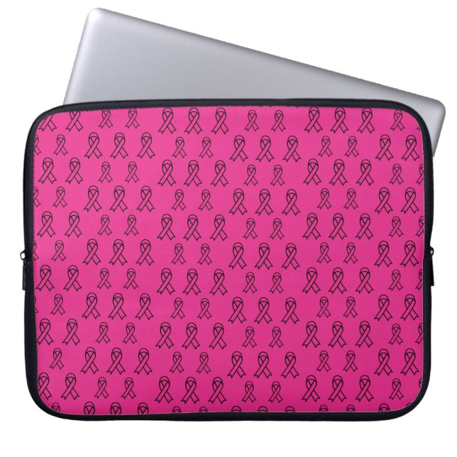 Capa Para Notebook Capinha de Laptop Conscientização do Câncer de Mam (Frente)