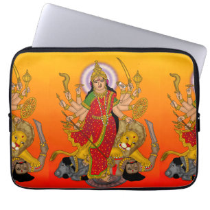 Capa Para Notebook Capinha de Laptop da Deusa Durga