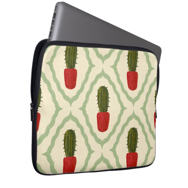 Capa Para Notebook Capinha de Laptop de Cacto (Frente Esquerda)