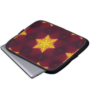 Capa Para Notebook Capinha de Laptop Estrelas Douradas