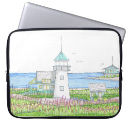 Capa Para Notebook Capinha de Laptop Farol Branco